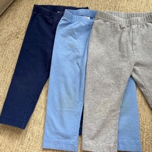 PLAY and GUC - Hanna Andersson capri leggings 4/100 (lot of 3)